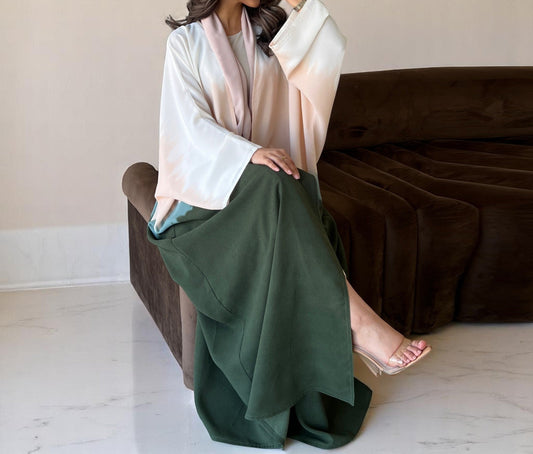 Kimono Femme Modeste – Cape Tie-Dye Élégante Modeste Fashion
